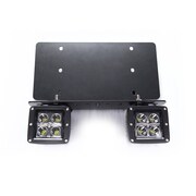 RACE SPORT Us License Plate Bracket W/ (2) Street Series 3Xin3 Led Cubes 2,800 RSNRL62-2